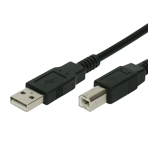 USB2.0 A-B 케이블 l 아두이노 우노,메가 전원,통신 우노 케이블 (1.5m) l 검정색